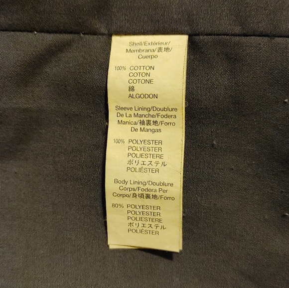 Gap gray moto jacket sz 4 - Picture 7 of 8